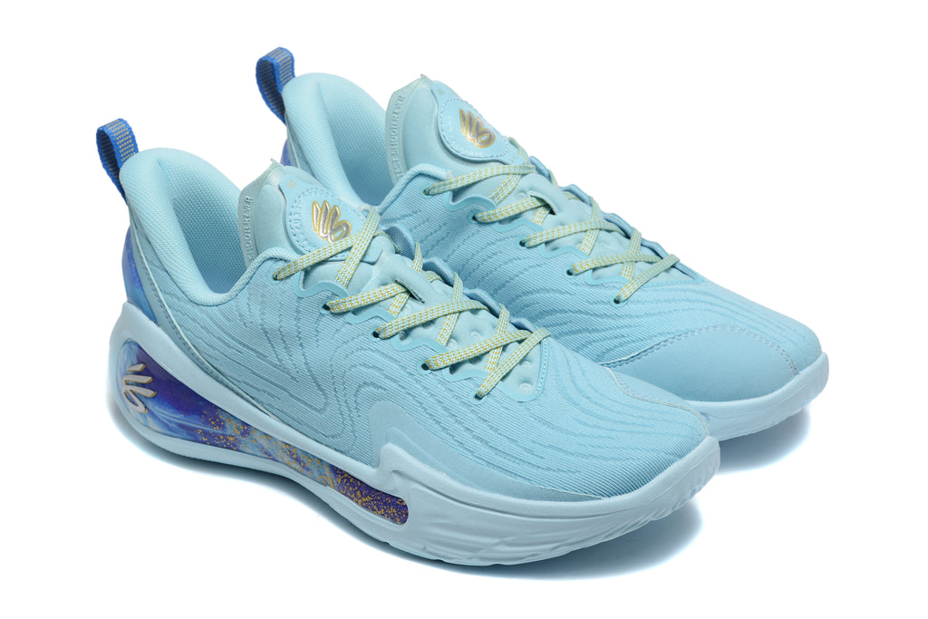 Curry Blue Basketball Sneakers Style 901-13