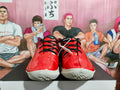 Nike GT Basketball Sneakers Red Black