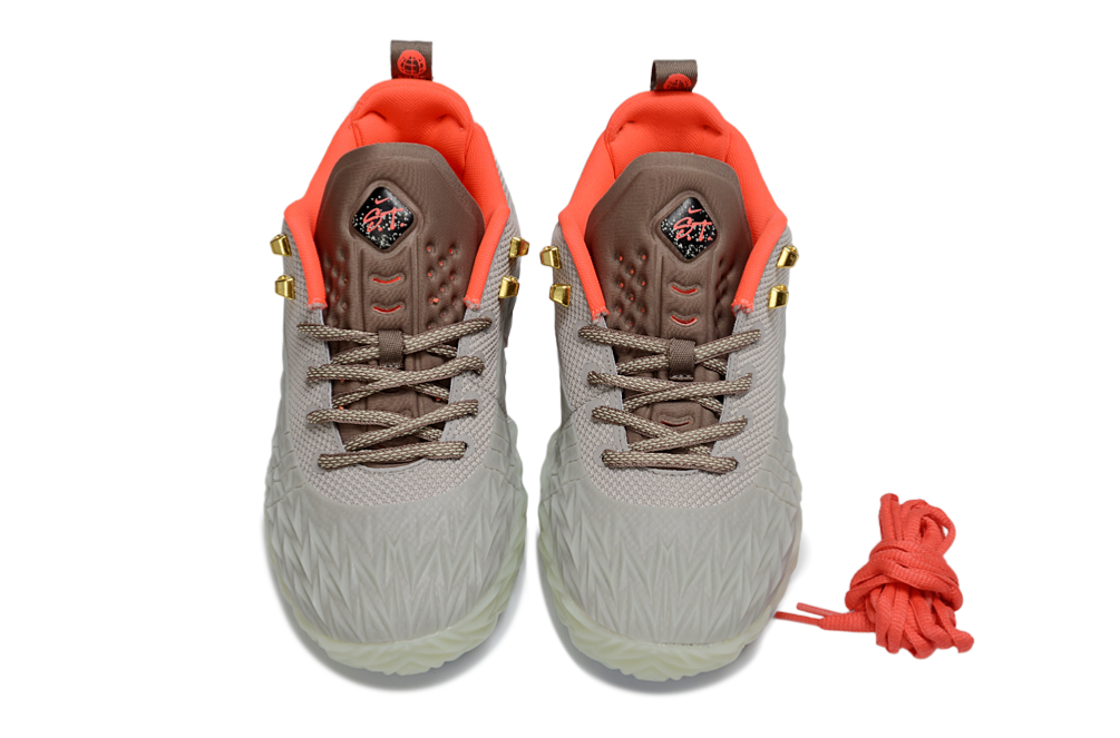 Nike ST Charge Basketball Shoes – White, Black & Grey/Coral