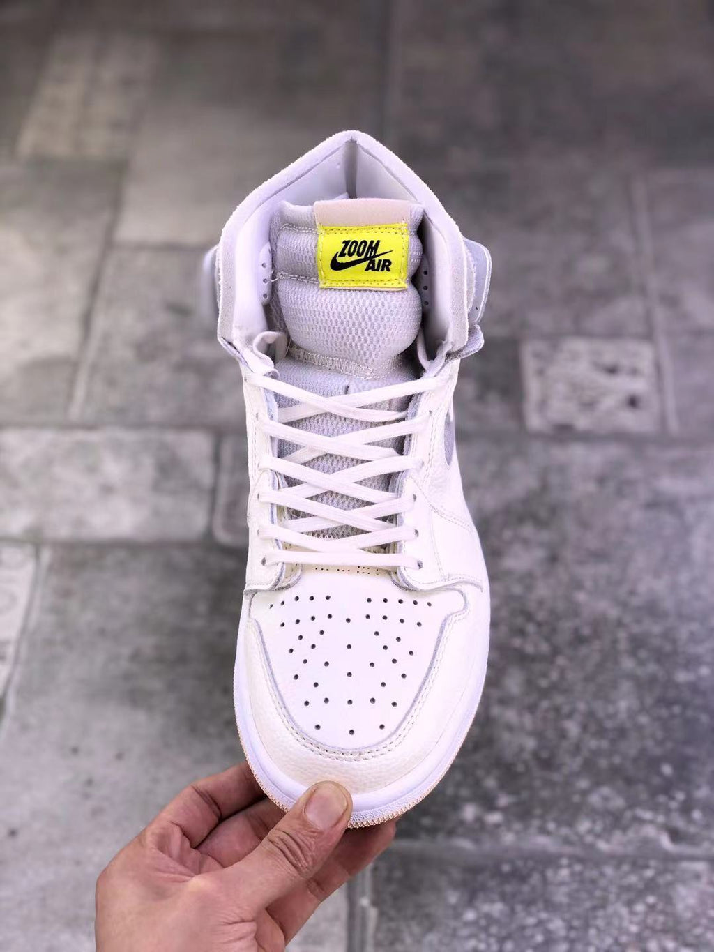Jordan AJ1 High-Top Sneakers Pearl White CT0979-107
