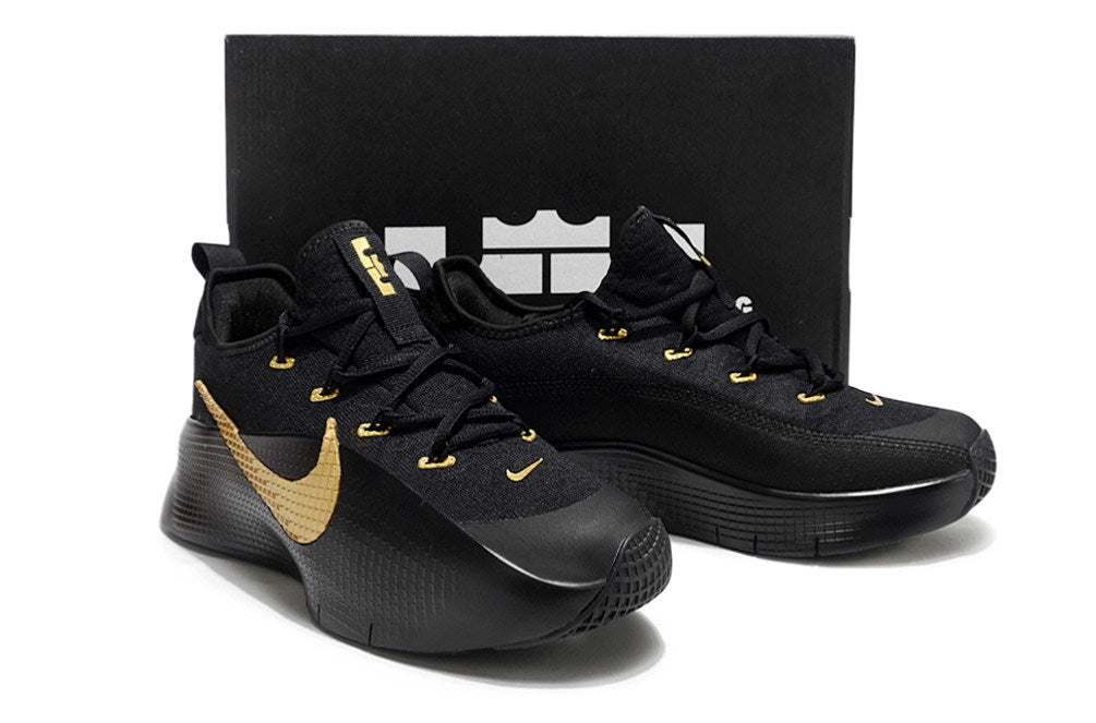 James TR1 Sneakers Black Gold, Smoke Grey, Purple