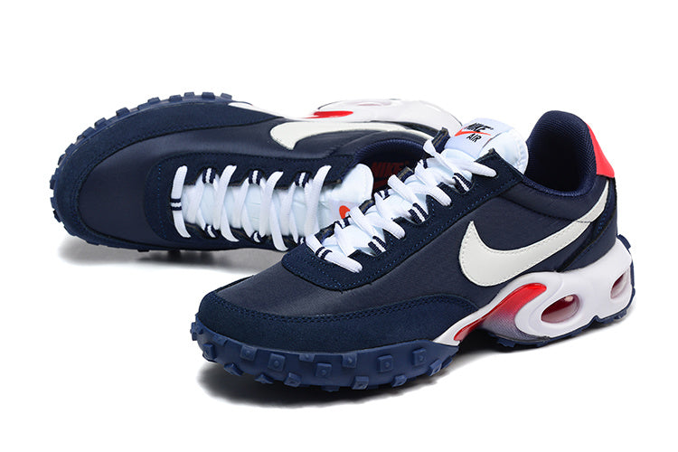 Nike Air Max Waffle SP Navy and White Sneakers