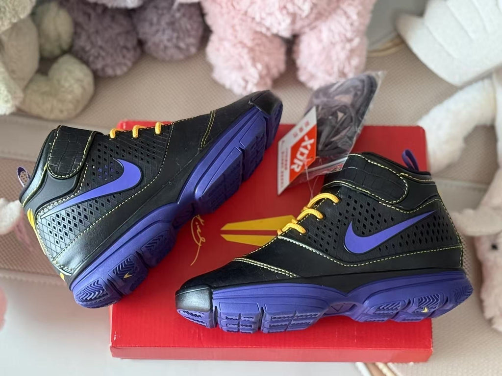 Nike Kobe 2 Kids Sneakers Hollywood Night Black Purple