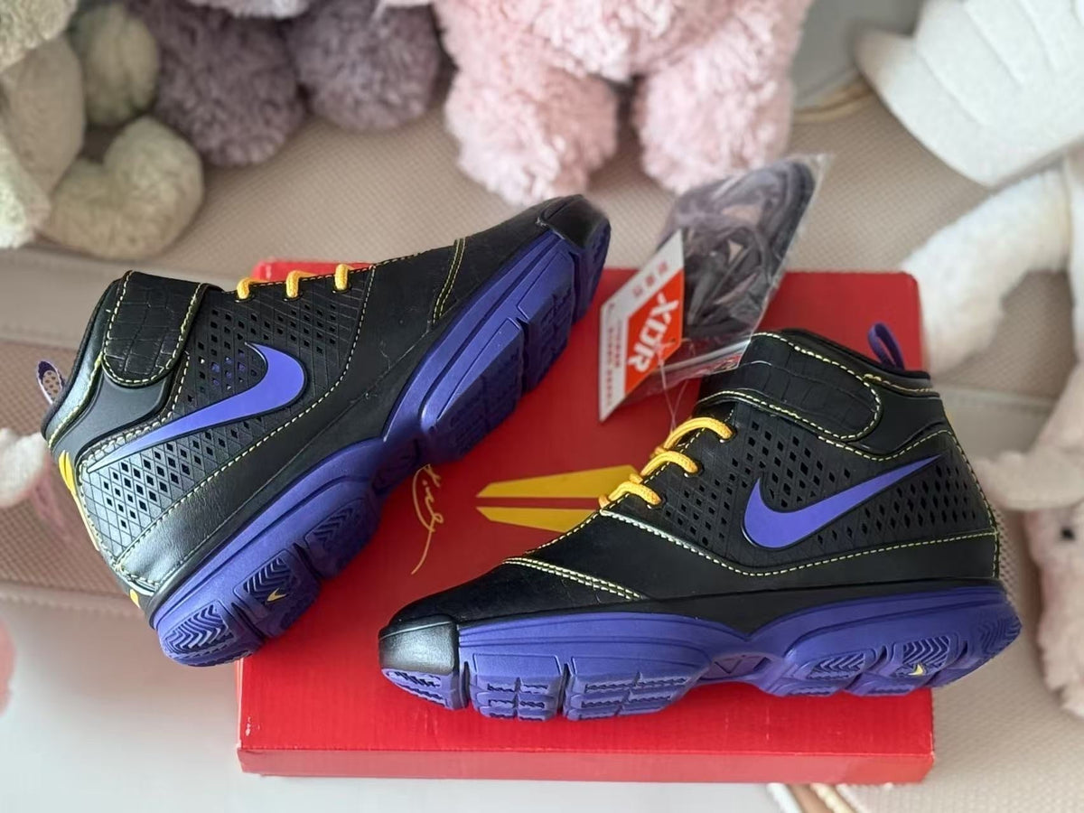 Nike Kobe 2 Kids Sneakers Hollywood Night Black Purple