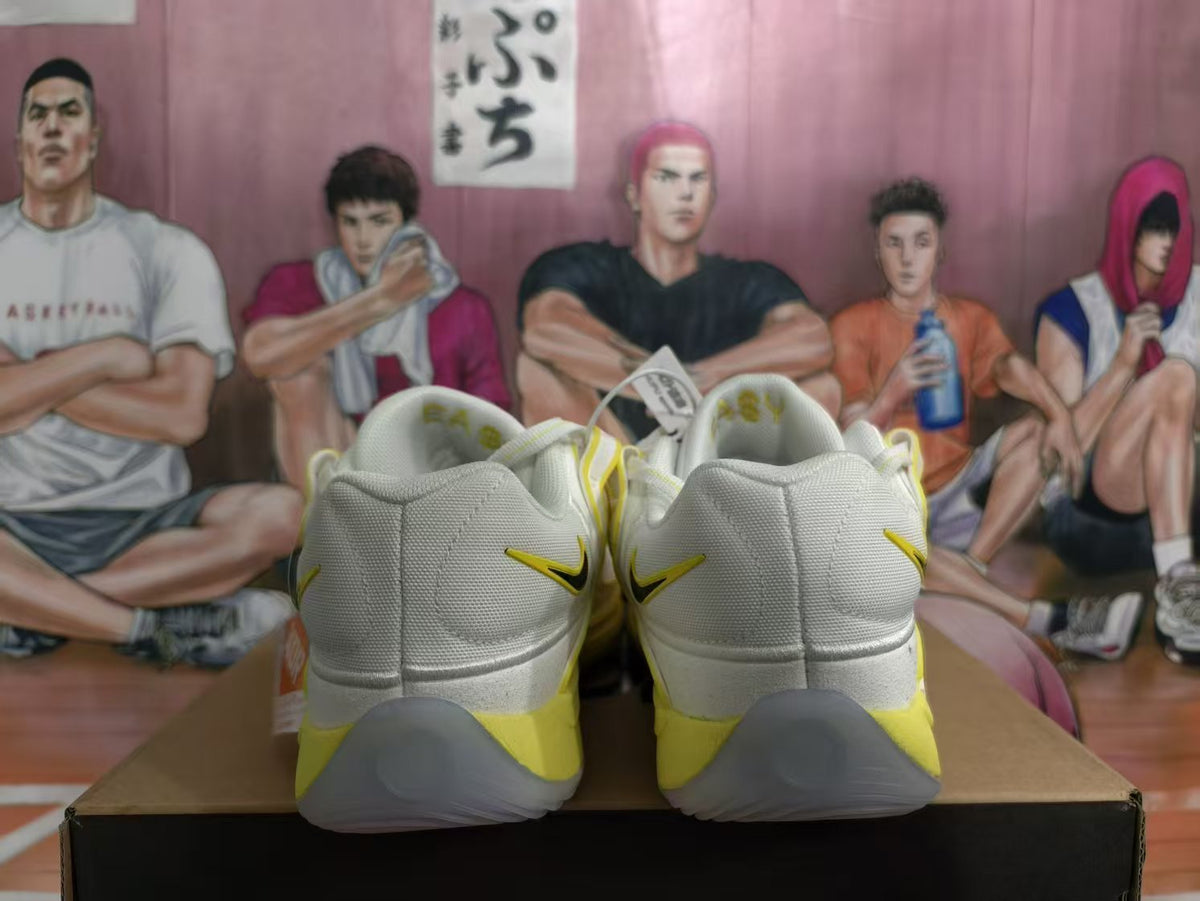 Nike Basketball Shoes White Yellow