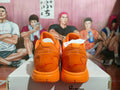 Nike Basketball Sneakers Orange