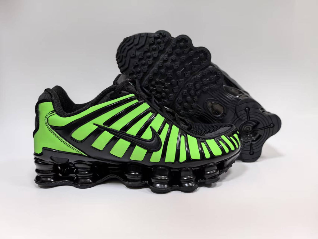 Nike Shox TL Sneakers in Volt Green and Black