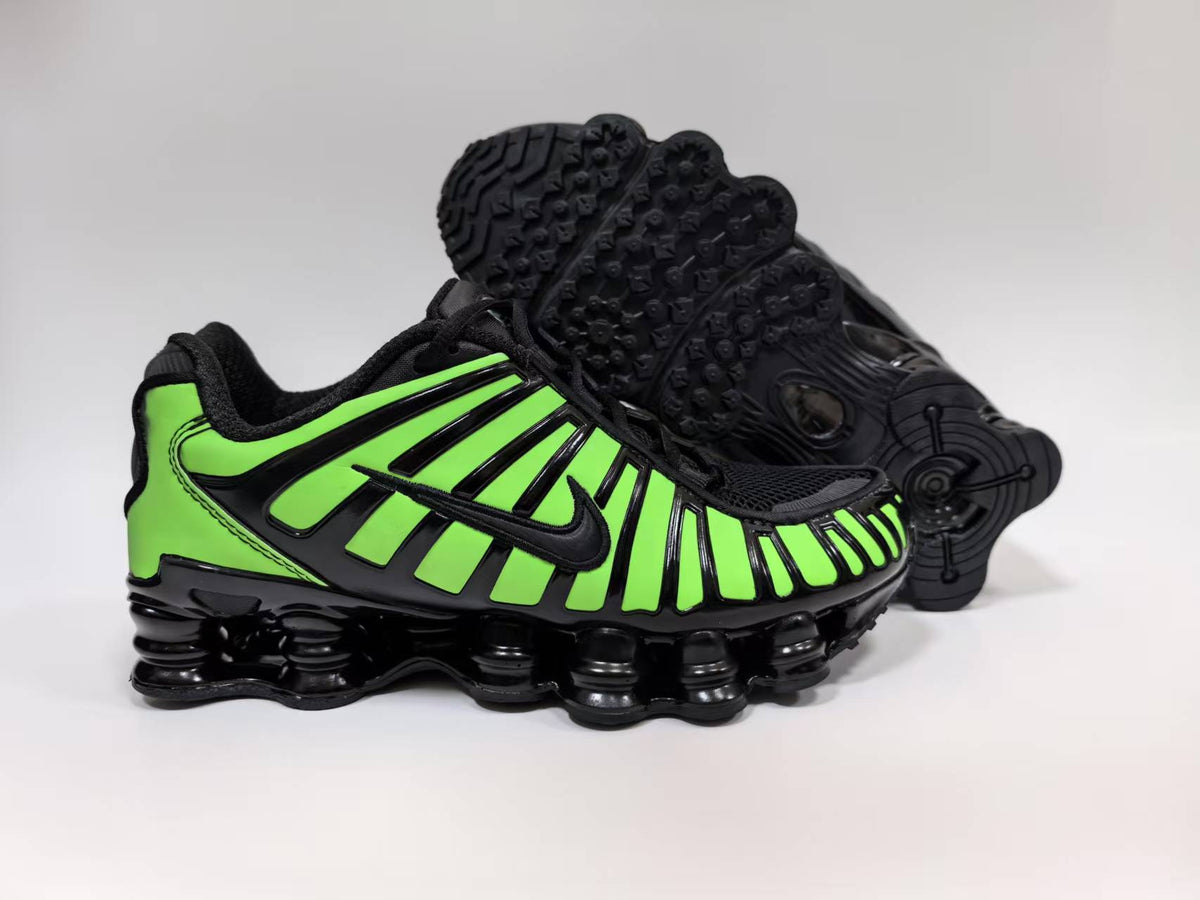 Nike Shox TL Sneakers in Volt Green and Black
