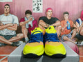 Nike Kobe 8 Basketball Shoes, Yellow and Blue
