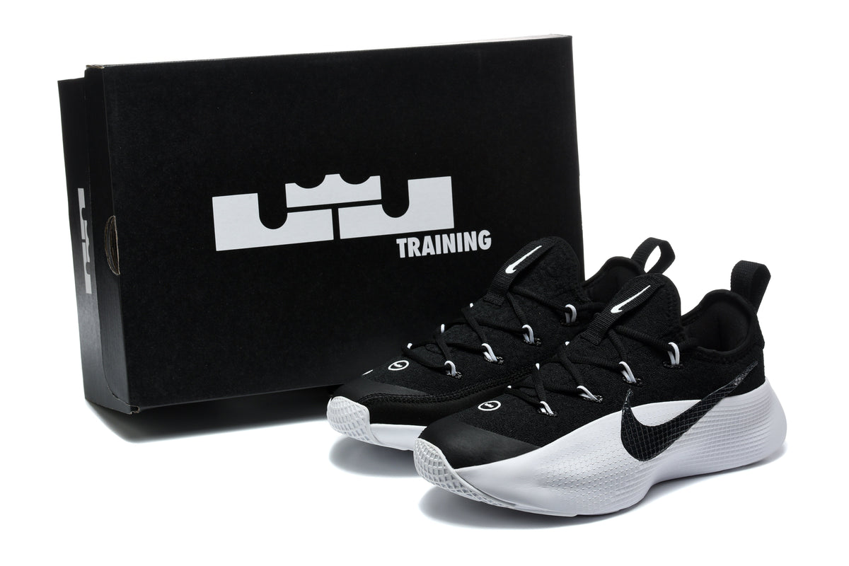 Nike LeBron 12-12 Black and White Training Sneakers