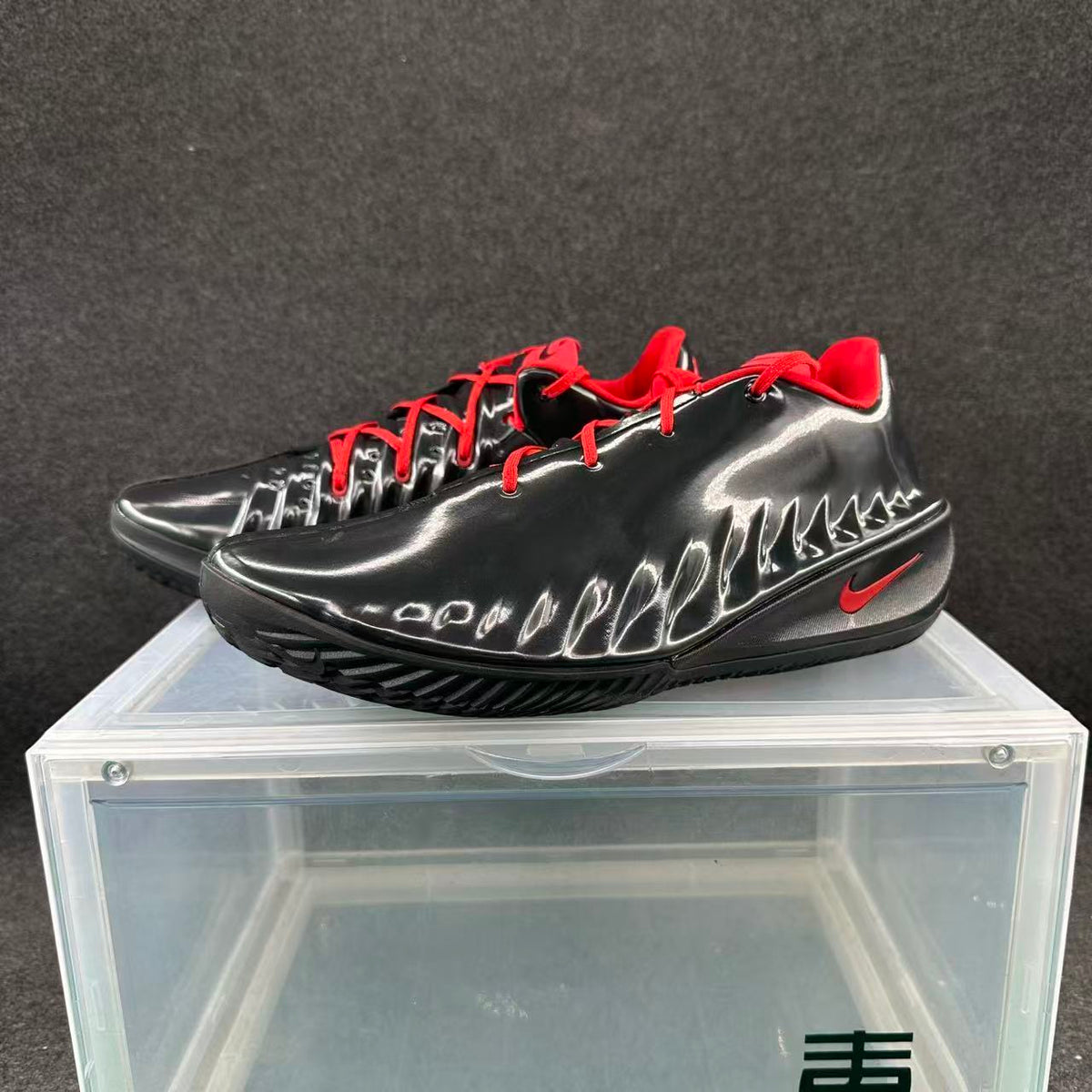 Nike GT Cut 3 Basketball Shoes in Black and Red