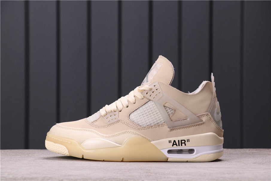 Jordan 4 Off-White Cream Women's Sneakers CV9388-100