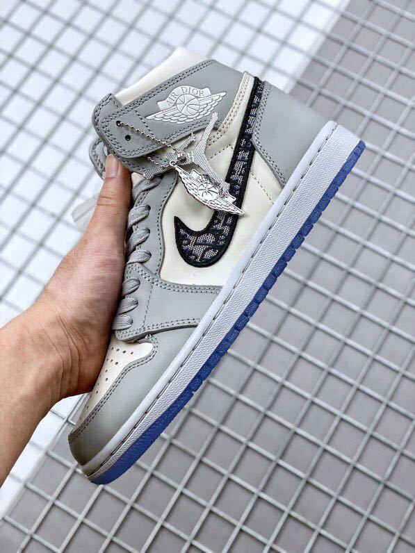 Nike Air Jordan 1 High OG Dior Gray White CN8607-002