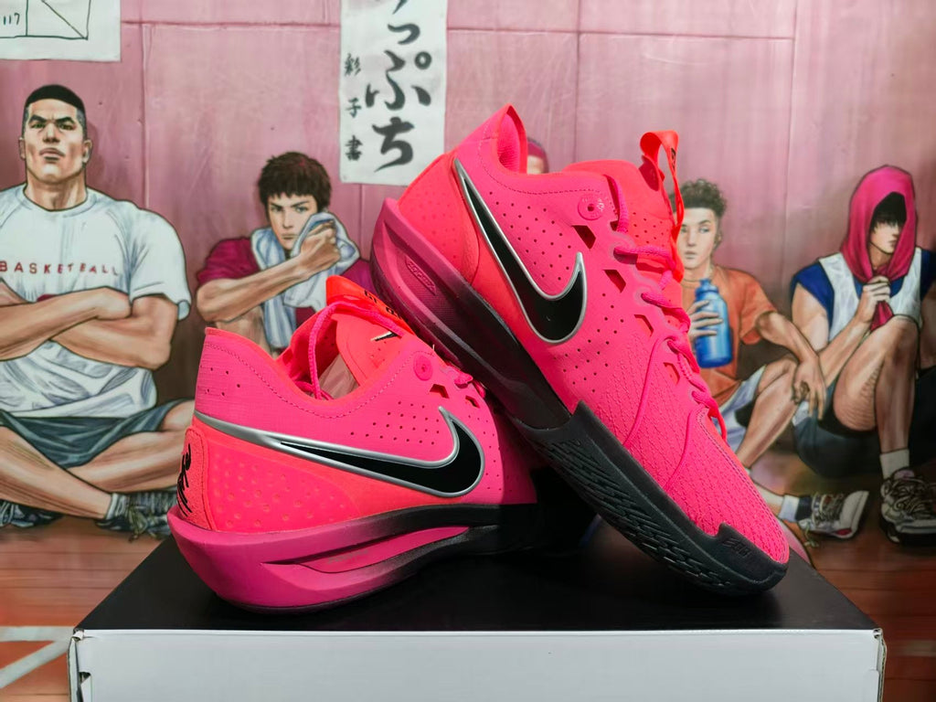 Nike GT Basketball Sneakers Pink Black