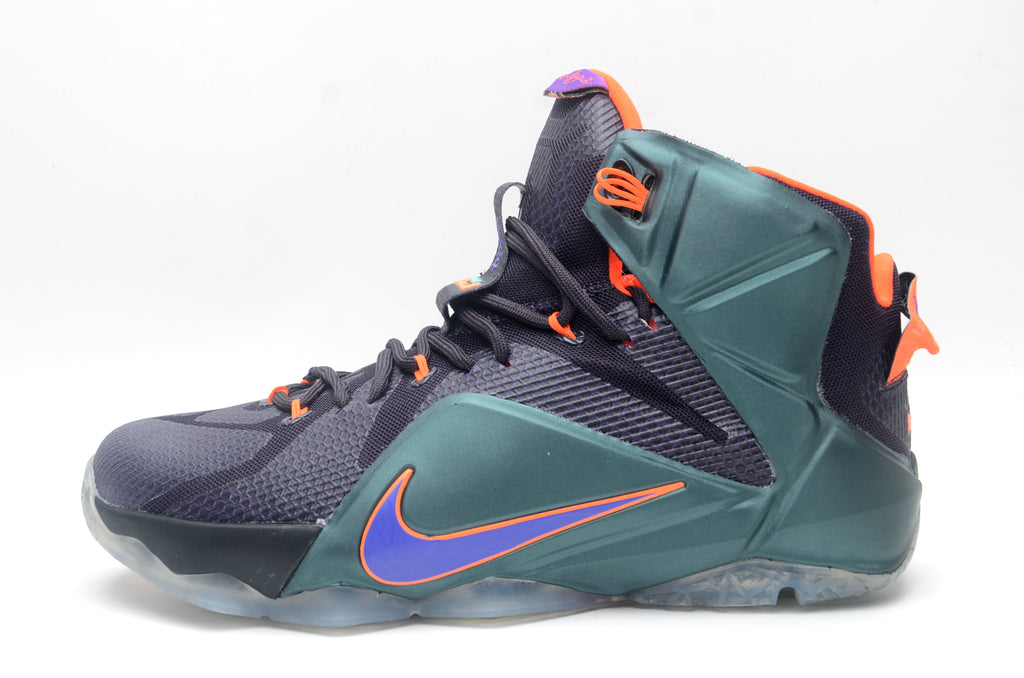 Nike 1412 High-Top Basketball Sneakers Black Purple