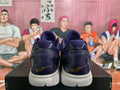 Nike Booker Basketball Sneakers Orange and Navy