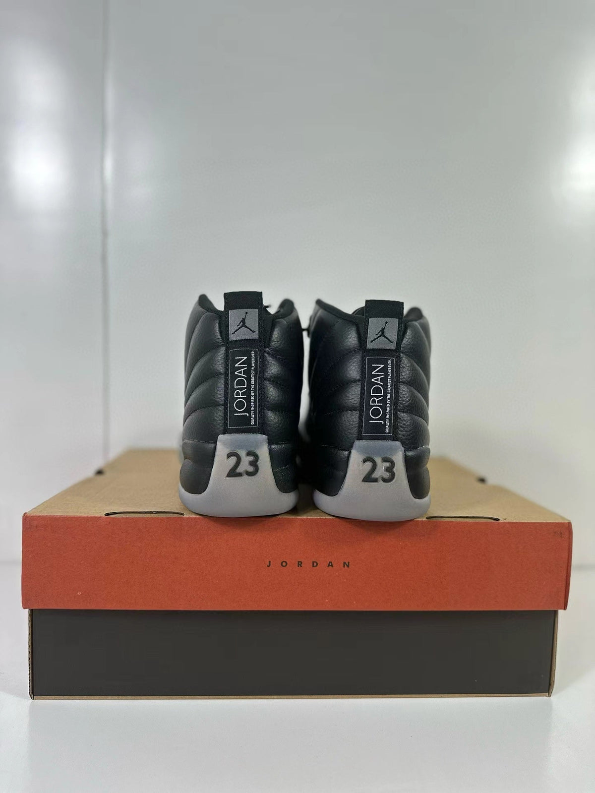 Jordan Air Jordan 12 Retro Black Wolf Grey Sneakers CT8013-019