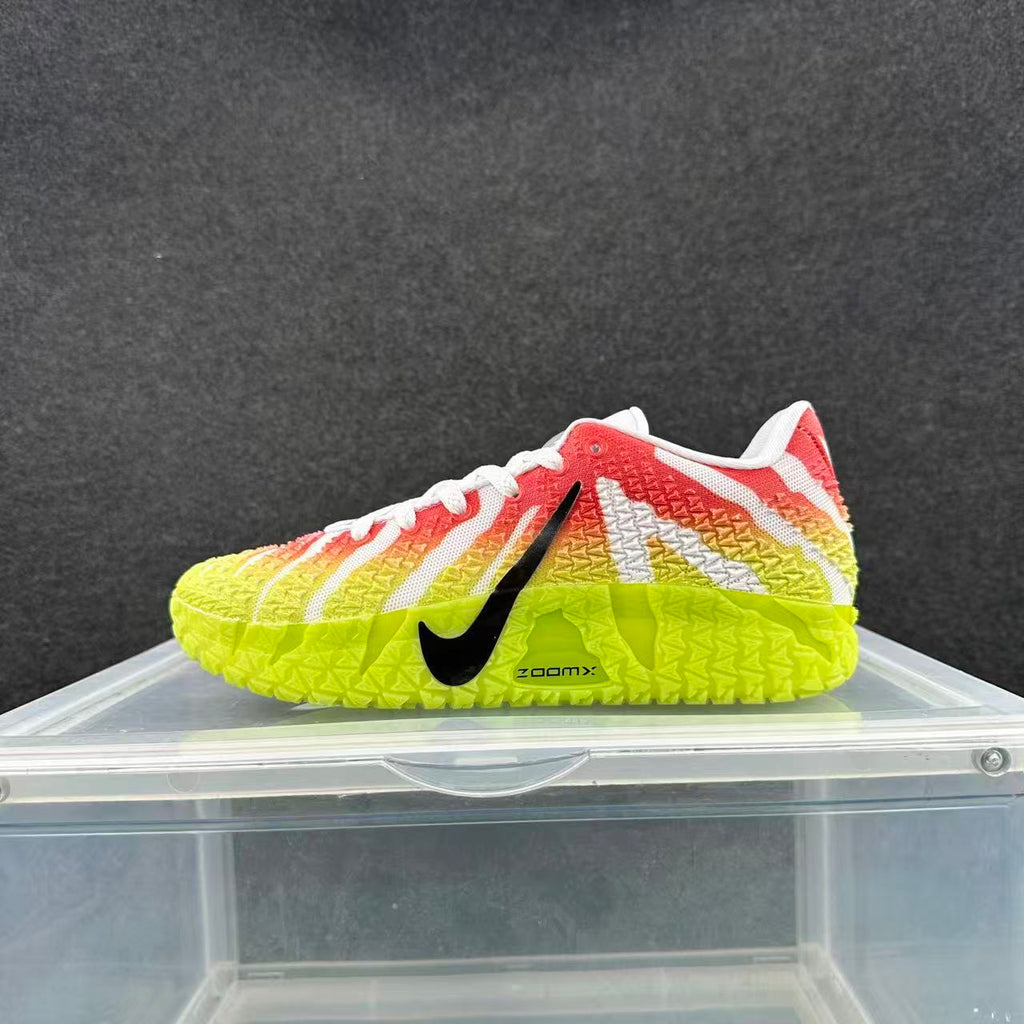 Nike Christmas Edition ZoomX Basketball Sneakers Red Yellow