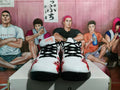 Nike Basketball Sneakers White Black Red