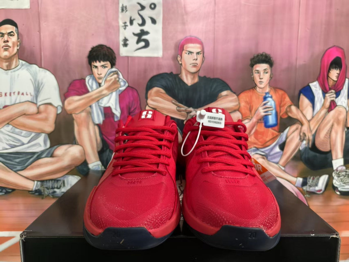 Nike Red Basketball Sneakers