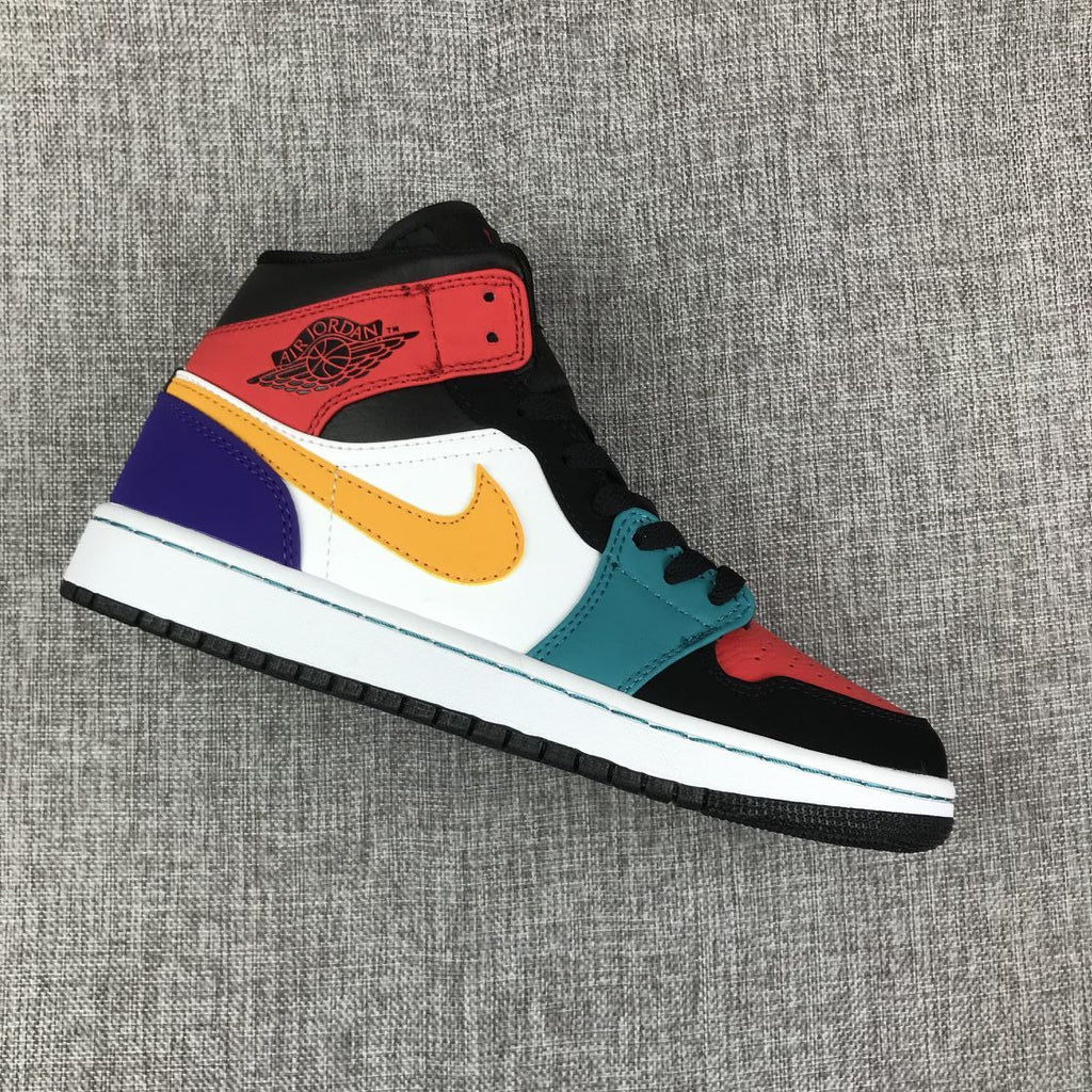 Jordan Air Jordan 1 Mid Multicolor Sneakers