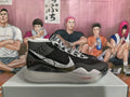 Nike Zoom Black Cement Basketball Sneakers