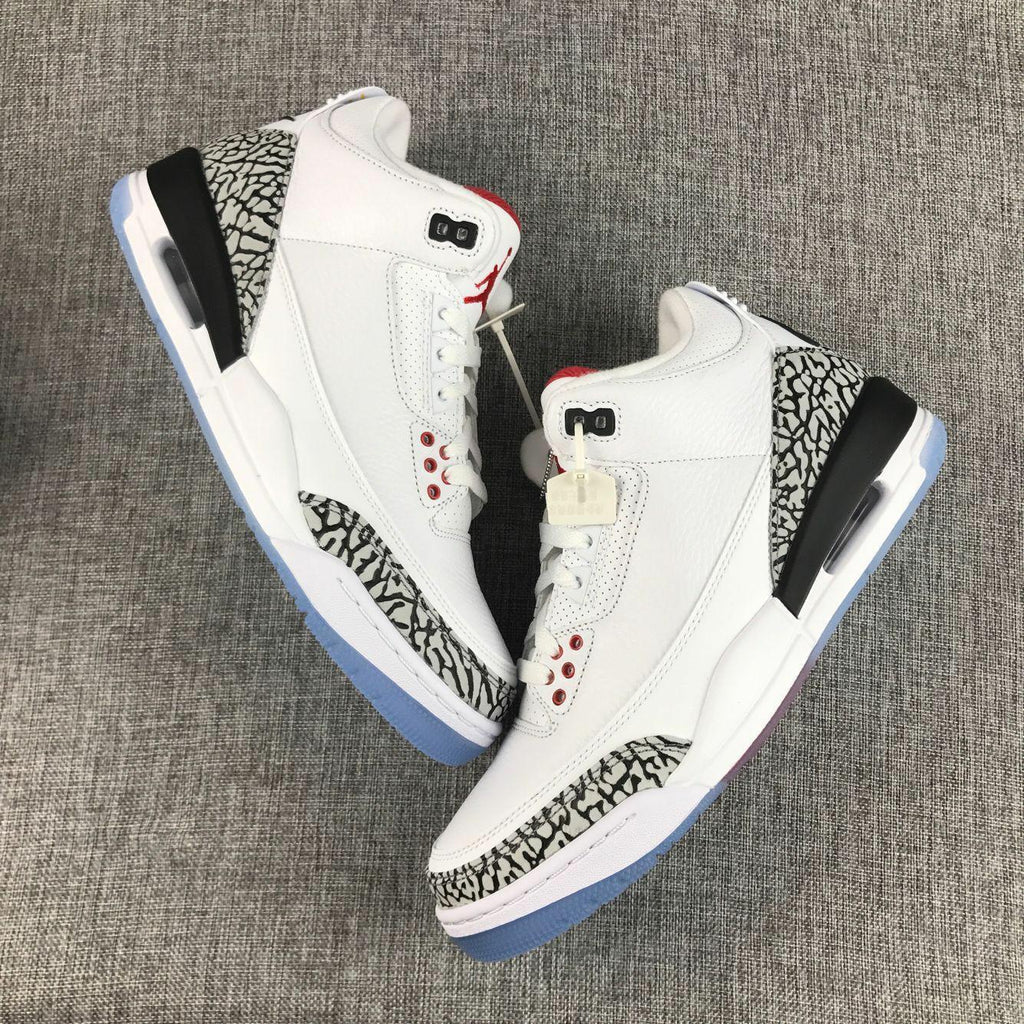 Jordan Air Jordan 3 White Cement Men's Sneakers