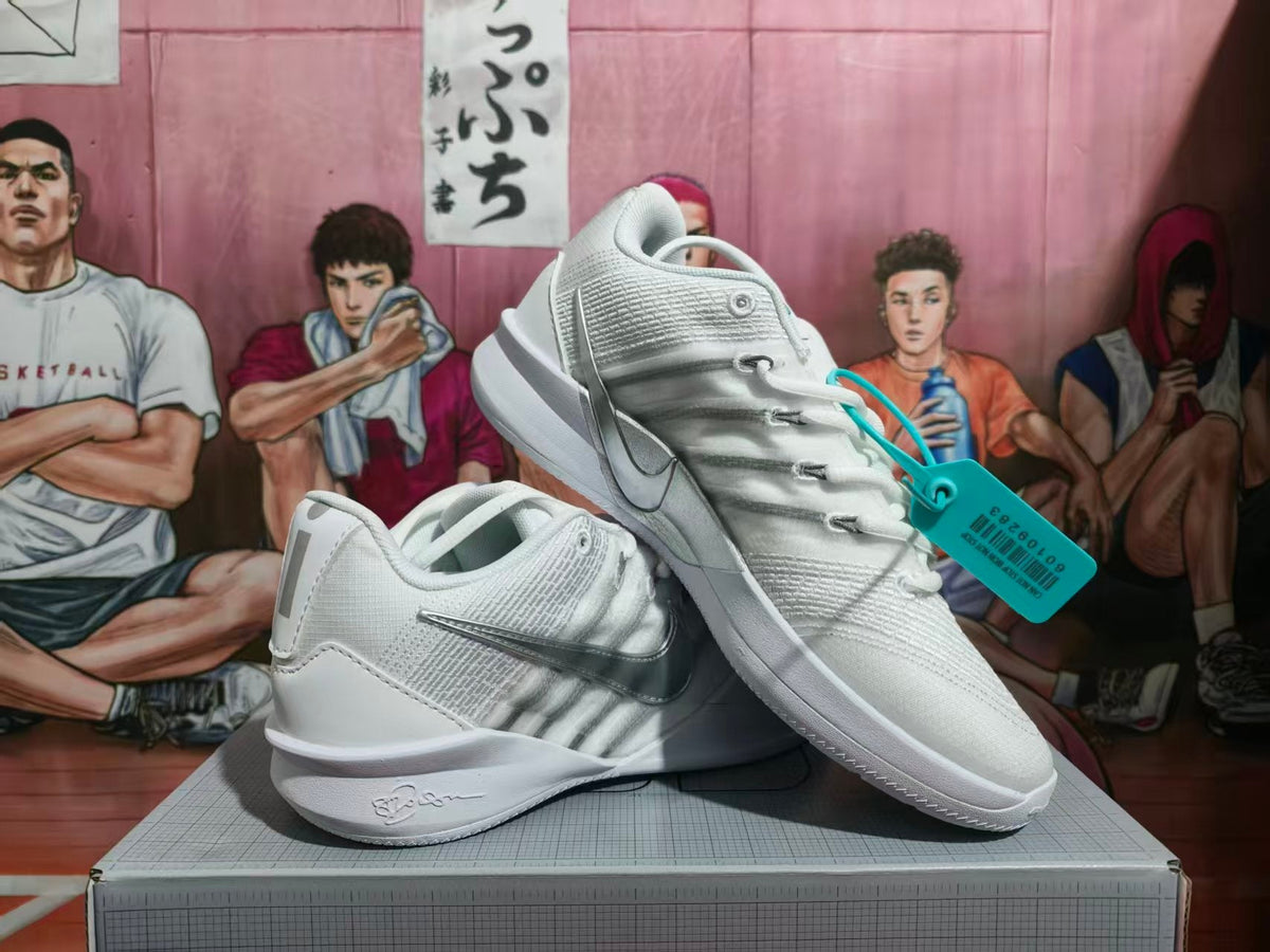 Nike Basketball Sneakers White Silver EU 40-46