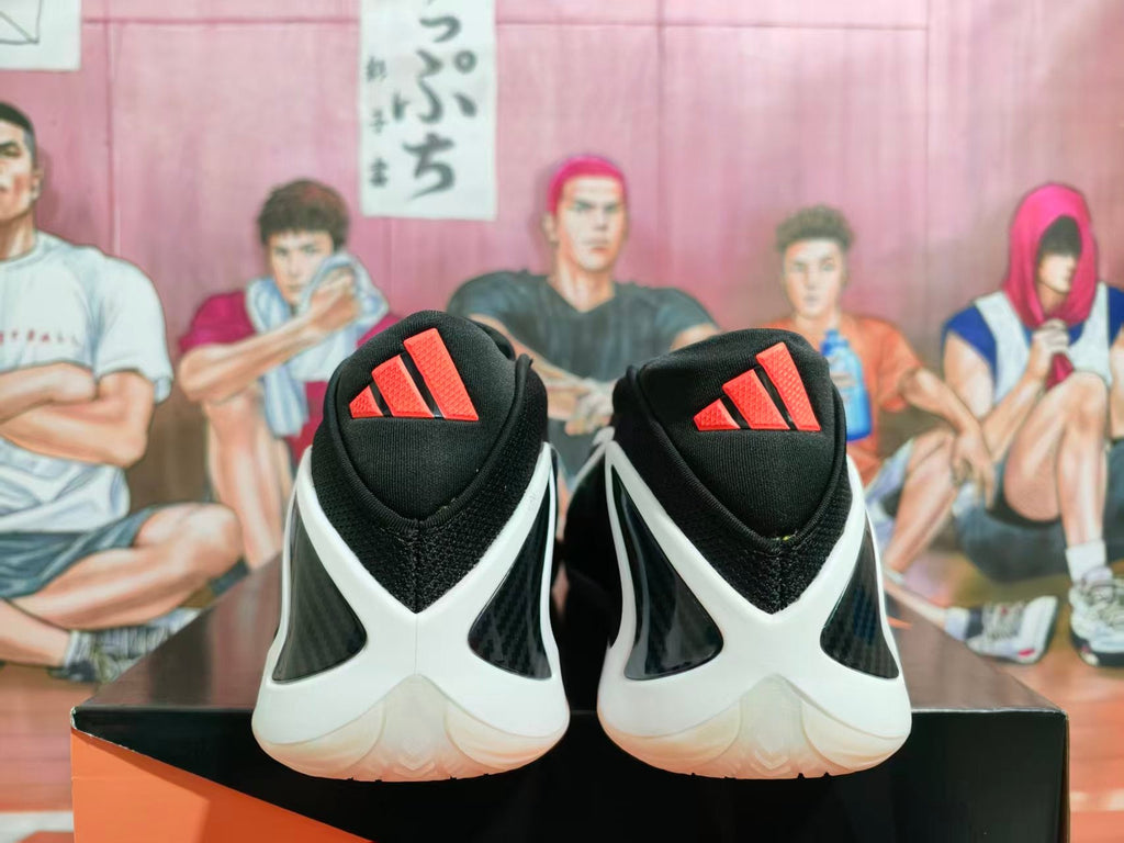 Adidas Basketball Shoes Black Red White