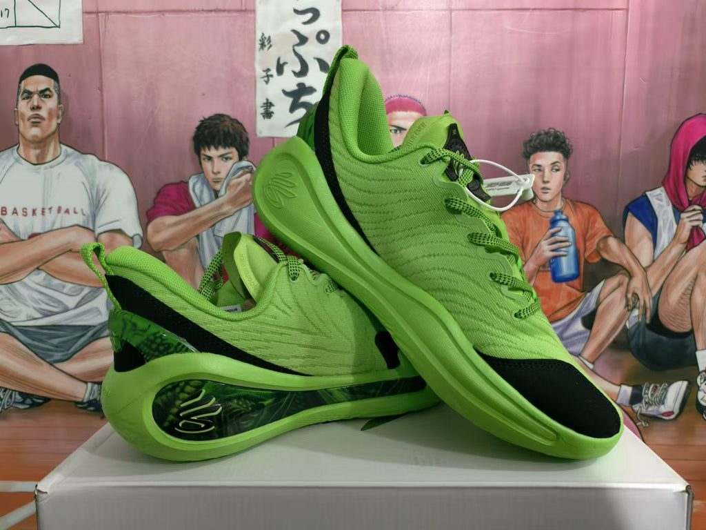 Green Basketball Sneakers