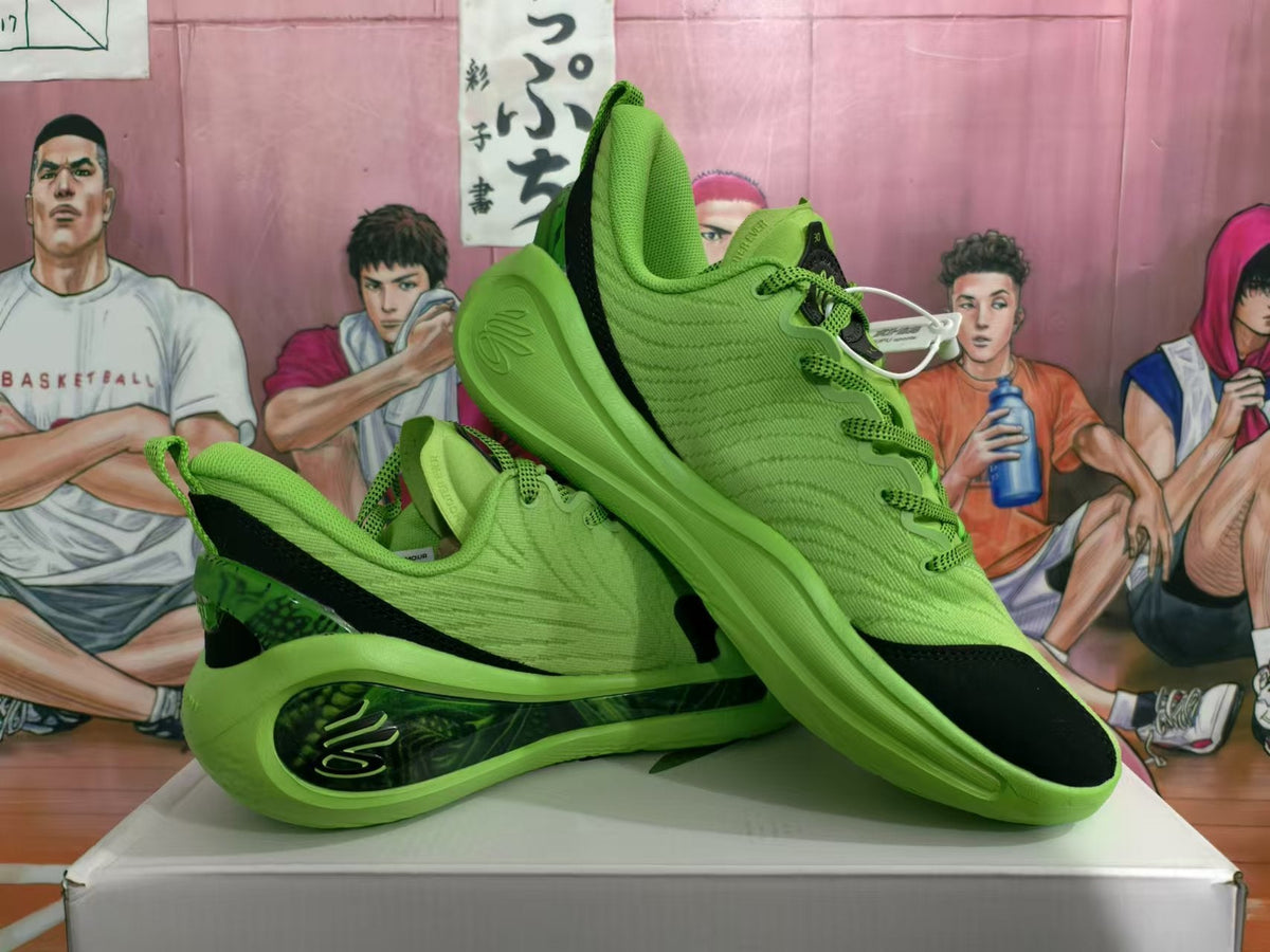 Green Basketball Sneakers