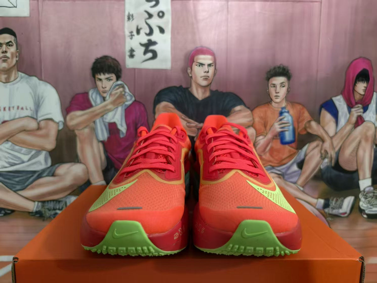 Nike ZoomX Running Sneakers Red Yellow