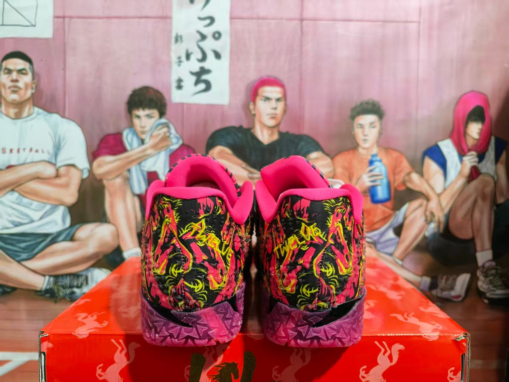 Nike Basketball Sneakers Purple Multicolor Pattern EU 38-46