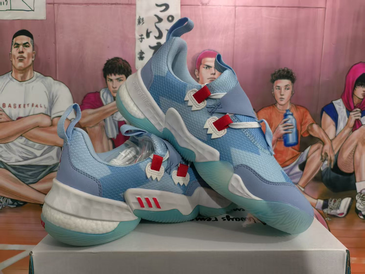 Blue Basketball Sneakers
