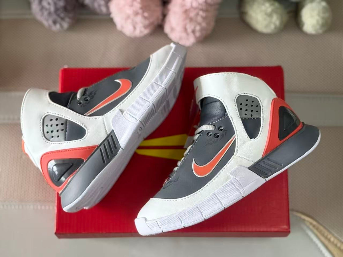 Nike Kobe 2K5 Kids' Sneakers Gray and Red