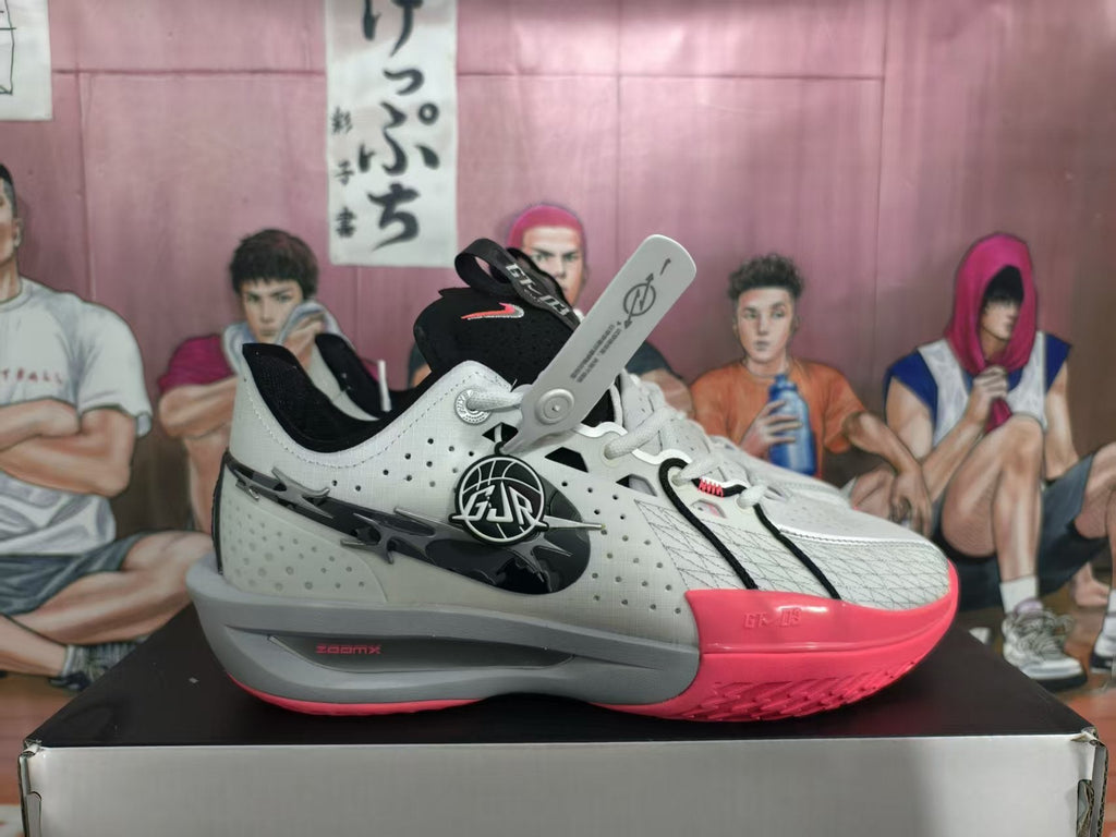 Nike Basketball Sneakers White and Pink