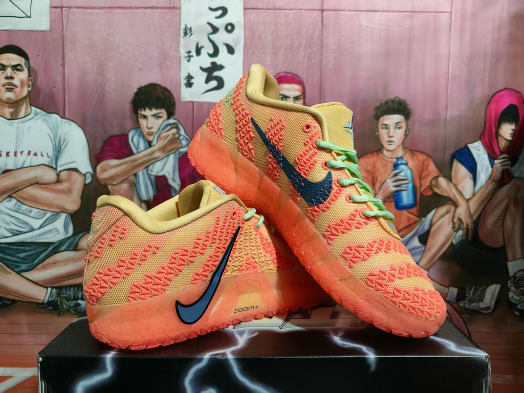 Nike Basketball Sneakers Orange-Red