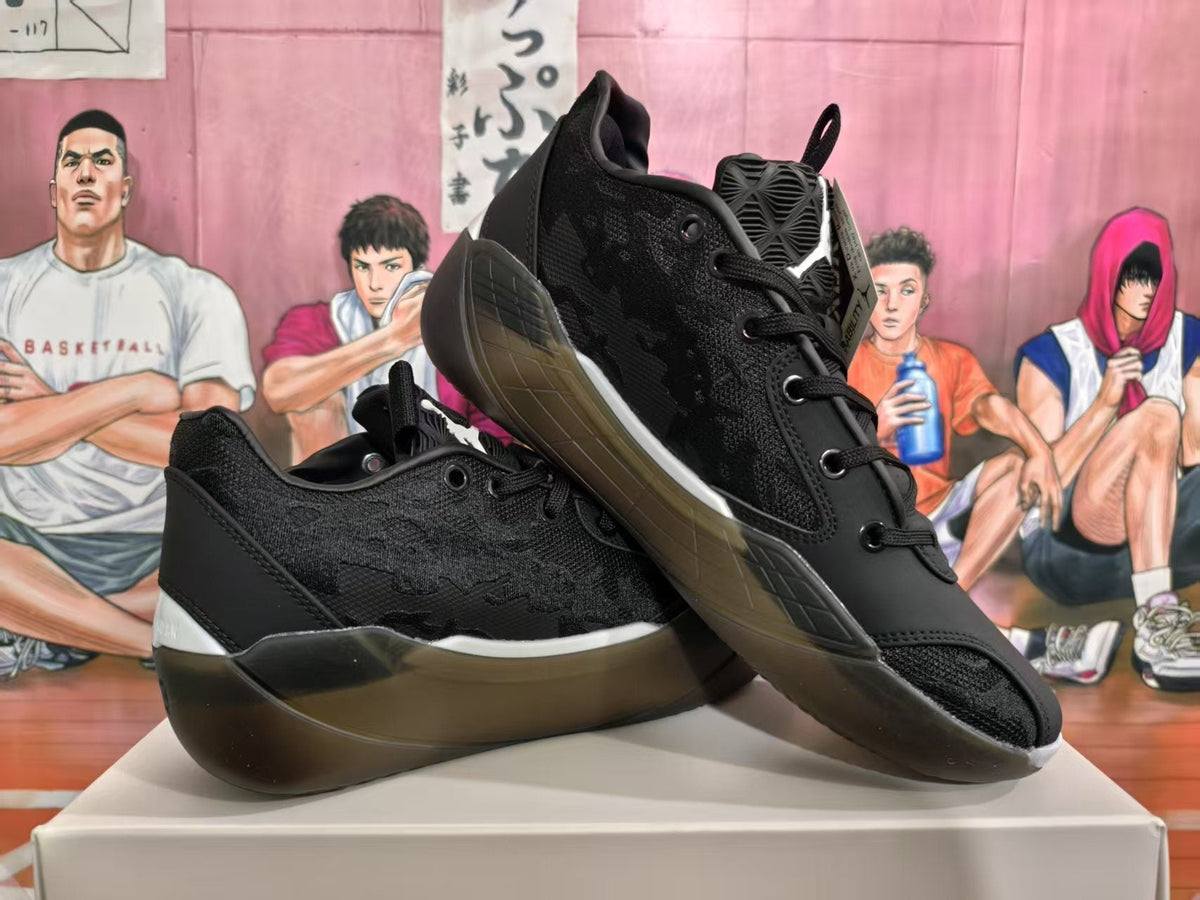 Jordan Black Basketball Sneakers