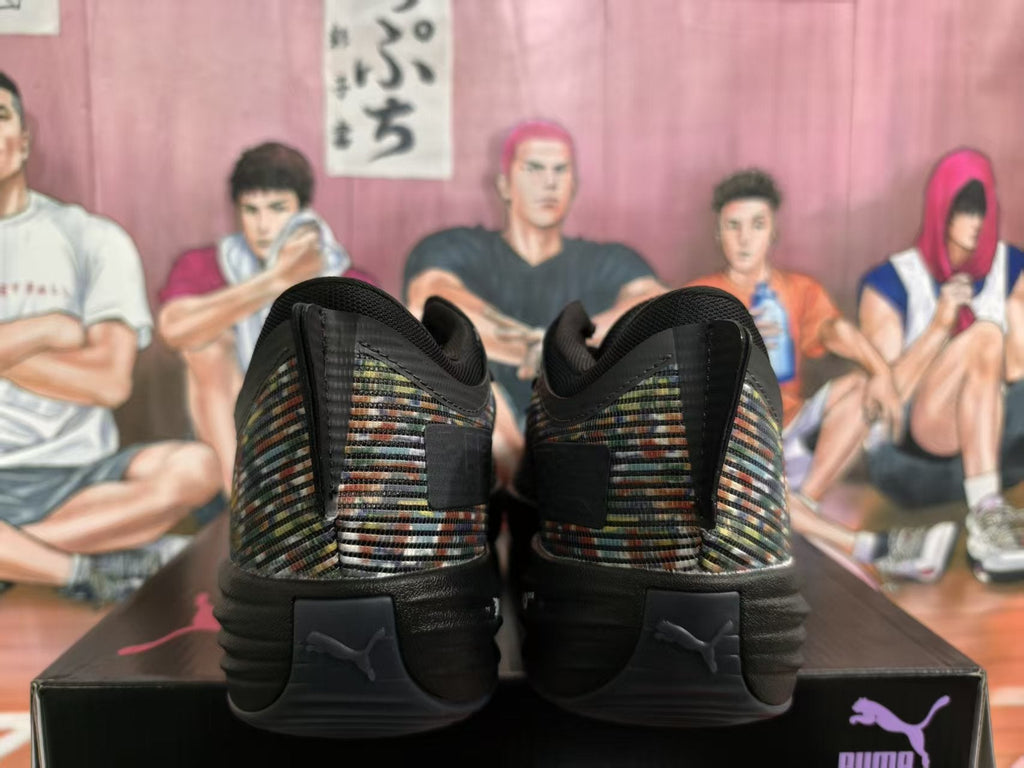 Puma Basketball Shoes in Multicolor Camo