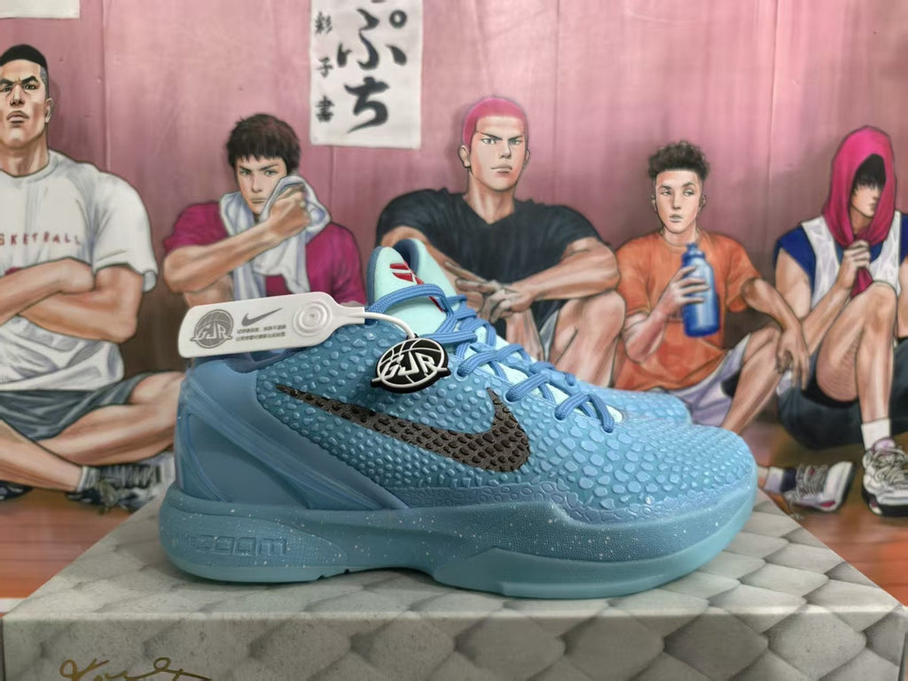 Nike Kobe Basketball Sneakers Blue Ice Style