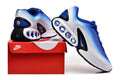 Nike Blue and White Air-Cushioned Sneakers