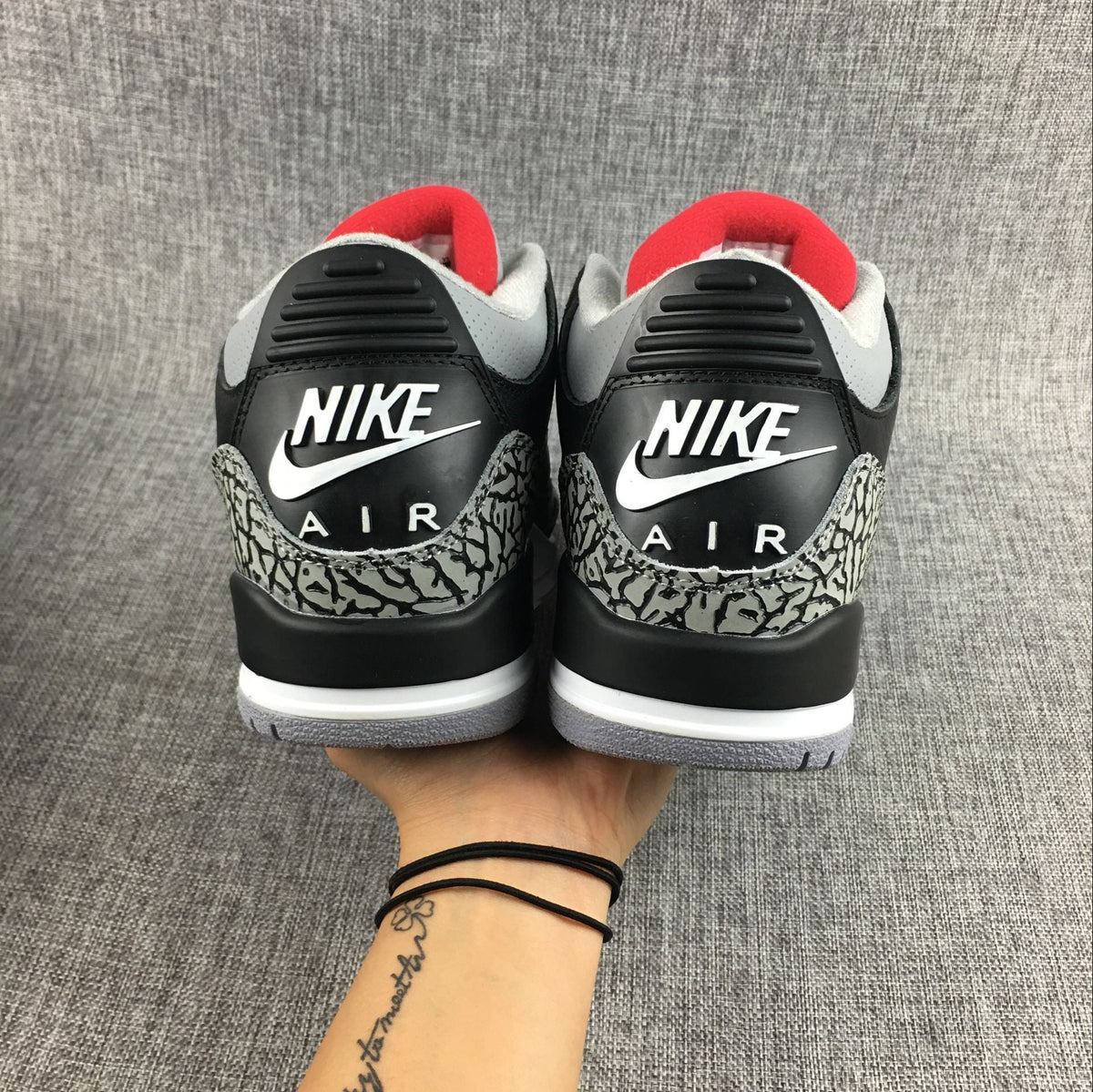 Jordan Air Jordan 3 Retro Black Cement Sneakers