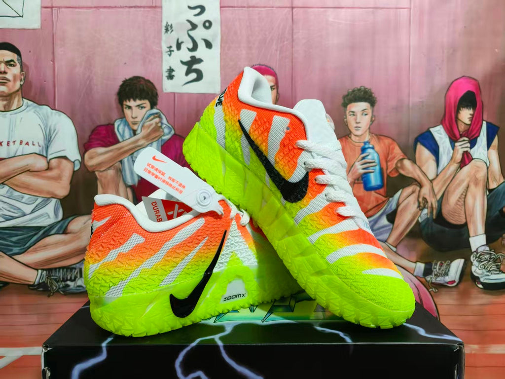Nike ZoomX Sneakers Orange Neon Green White