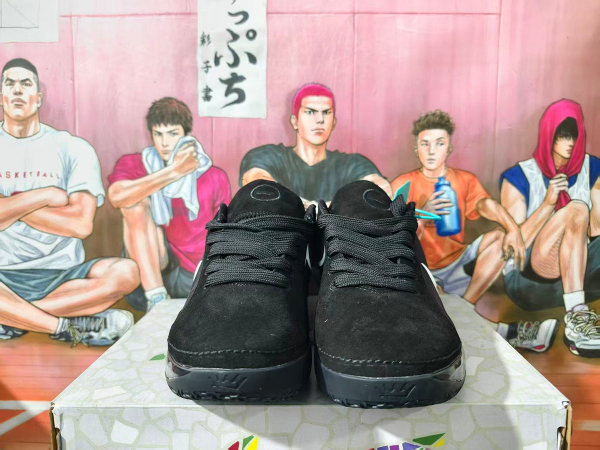 Nike Black and White Basketball Sneakers