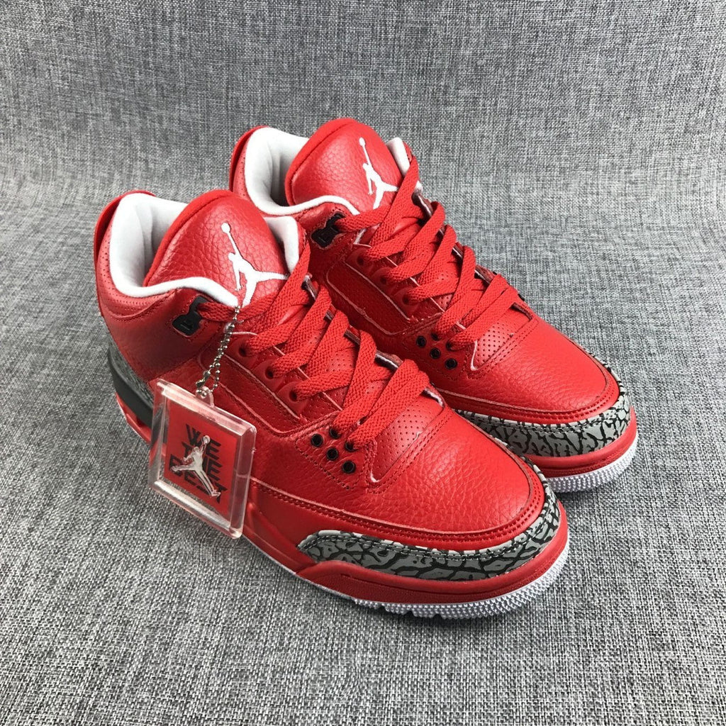 Jordan Air Jordan 3 Retro OG Red Black White Sneakers