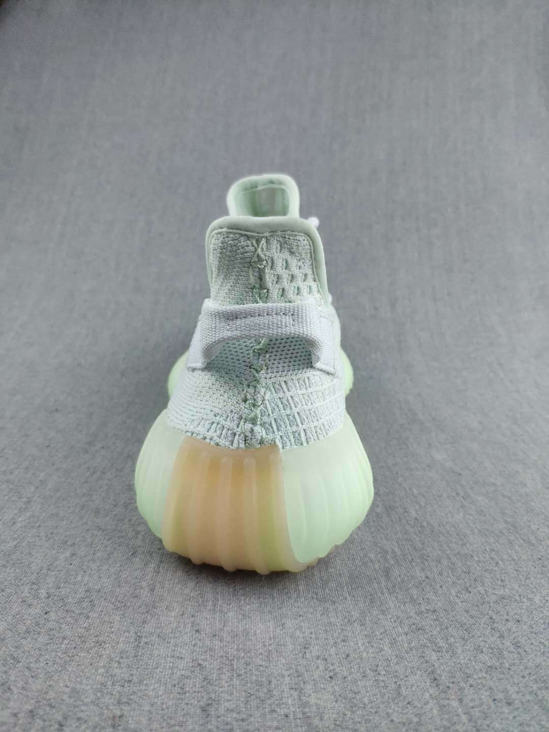 Yeezy 350 V2 Sneakers Light Green and Beige