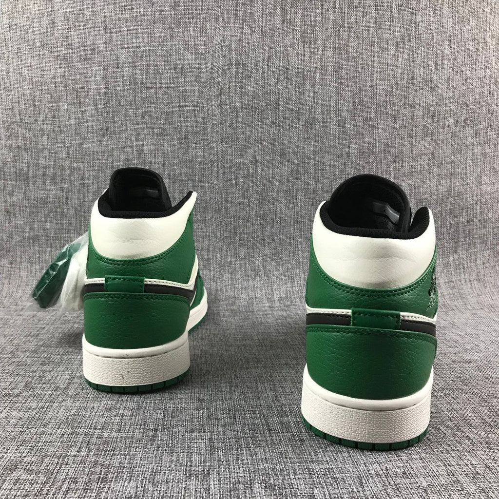 Jordan Air Jordan 1 Mid SE Green White Black Sneakers 852542-301