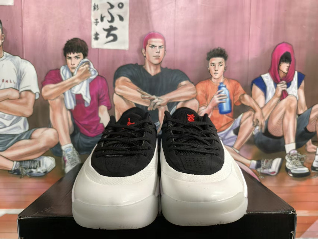 Jordan Black White Basketball Sneakers