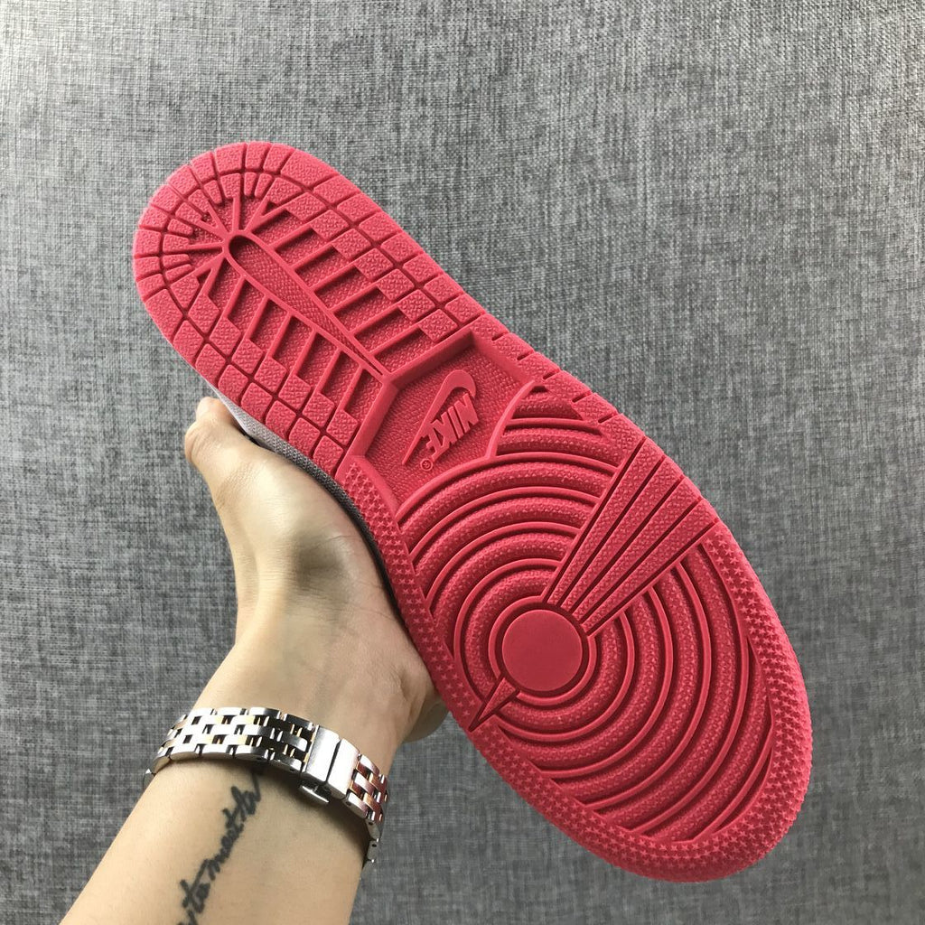 Jordan Air Jordan 1 Mid Pink White Black 852542-801