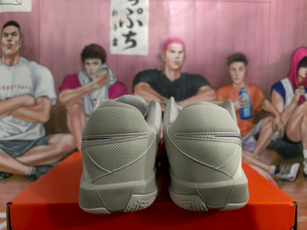 Nike Basketball Sneakers Beige and Red